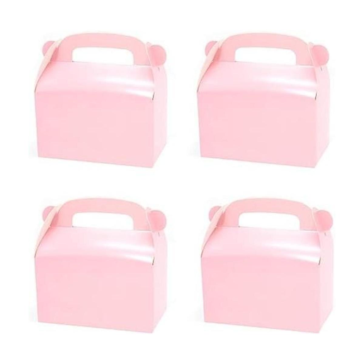 Oletx Paquete de 30 cajas de regalo de fiesta color rosa