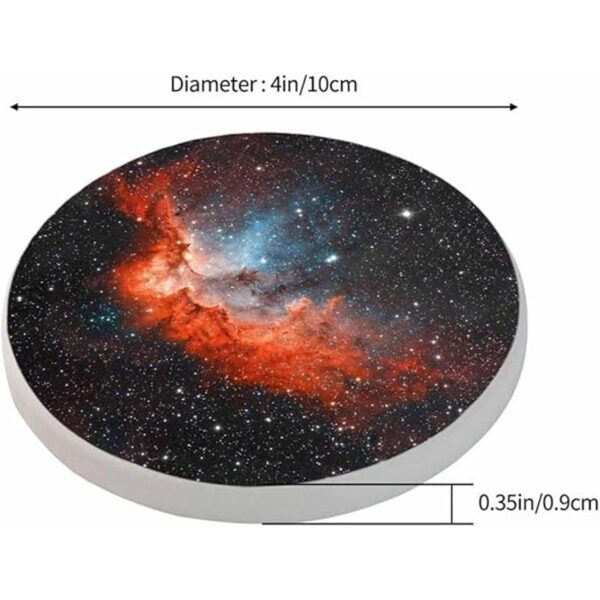 Pznen Nebula Del Mago Posavasos de mesa para bebidas