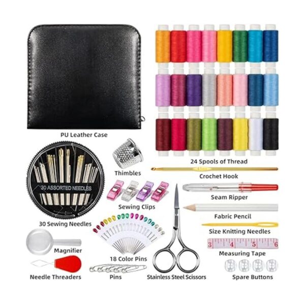 GOANDO Kit de costura para adultos y niños reparación de_2