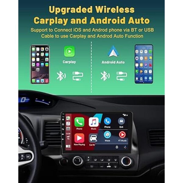 Para Honda Civic Radio 20062011 Android 11 Car Stereo con_2