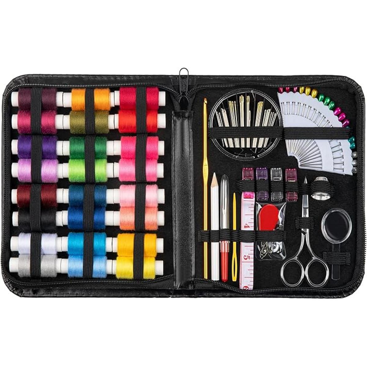 GOANDO Kit de costura para adultos y niños reparación de