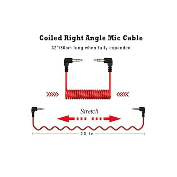 COCOMK Cable TRS cable de conexión de micrófono TRS a TRS_3