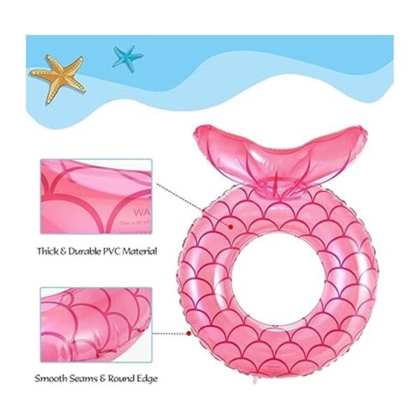 MoKo Inflatable Swimming Ring Children Cute Pool Float_3