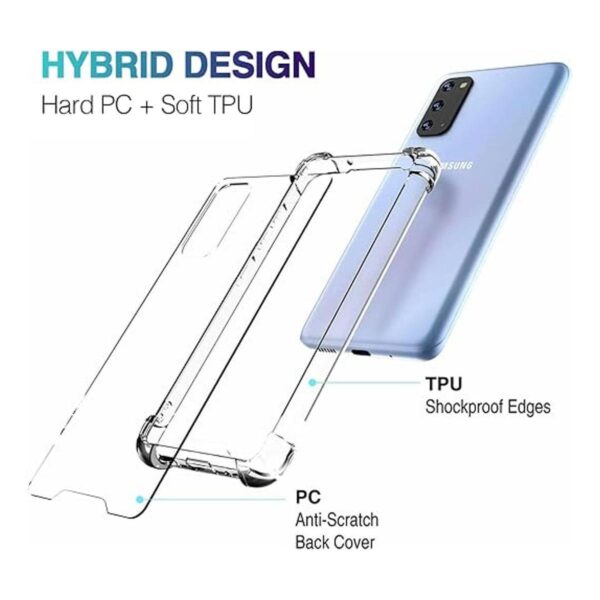 KIOMY Funda transparente para Samsung Galaxy S20 FE 5G con_5