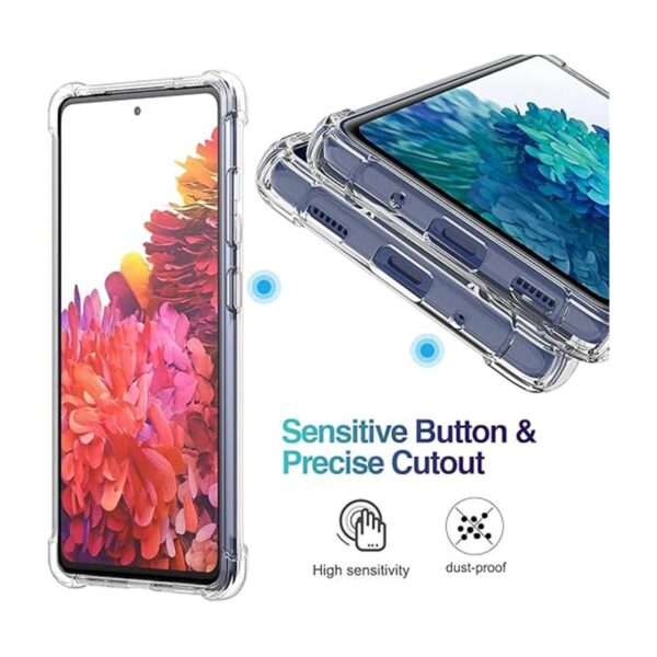 KIOMY Funda transparente para Samsung Galaxy S20 FE 5G con_4