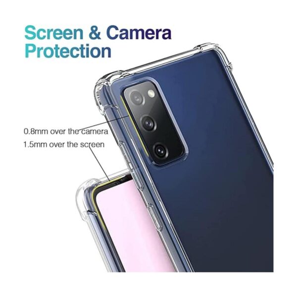 KIOMY Funda transparente para Samsung Galaxy S20 FE 5G con_3