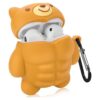 Funda para AirPods con bonito diseño de oso muscular con_2