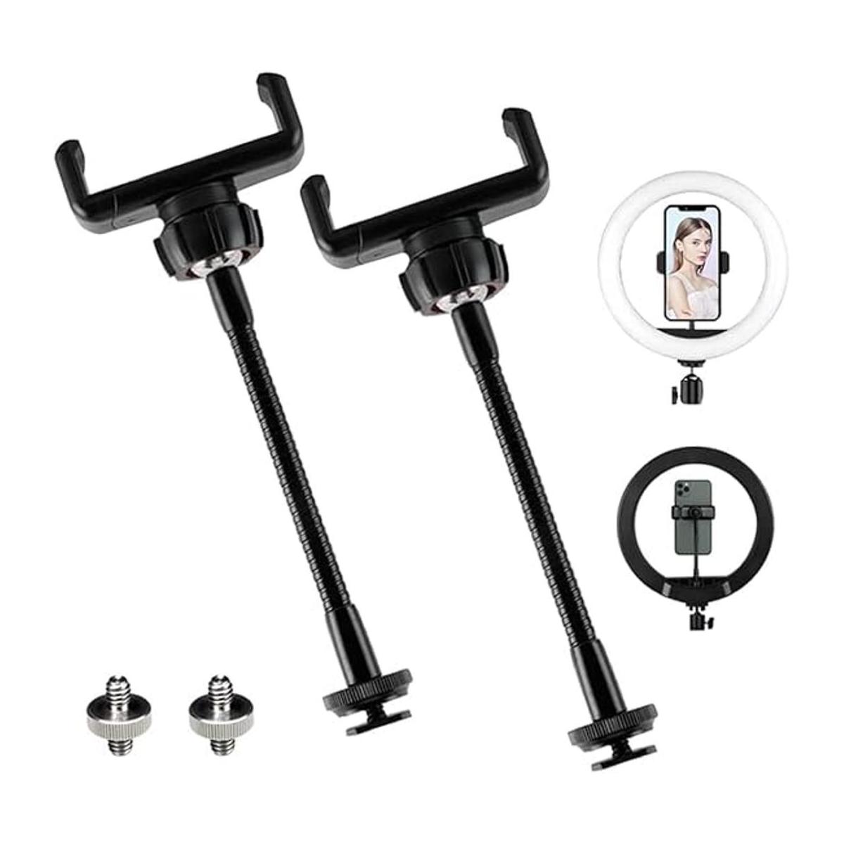 Paquete de 2 soportes universales para teléfono con anillo