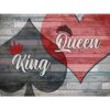 PDSLAIKE Kits de pintura de diamantes King Queen Kit de