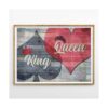 PDSLAIKE Kits de pintura de diamantes King Queen Kit de
