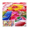 HONGJIE Kits de pintura de diamantes 5D por números