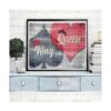 PDSLAIKE Kits de pintura de diamantes King Queen Kit de