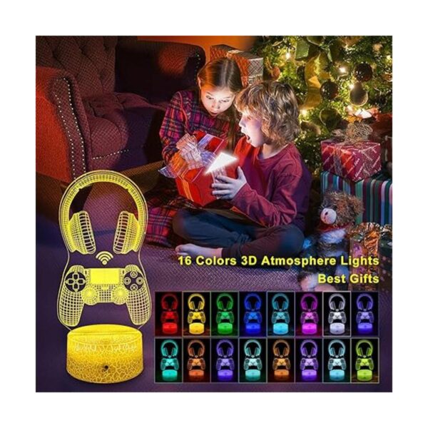 Luz nocturna de juegos para decoración de habitación de_2