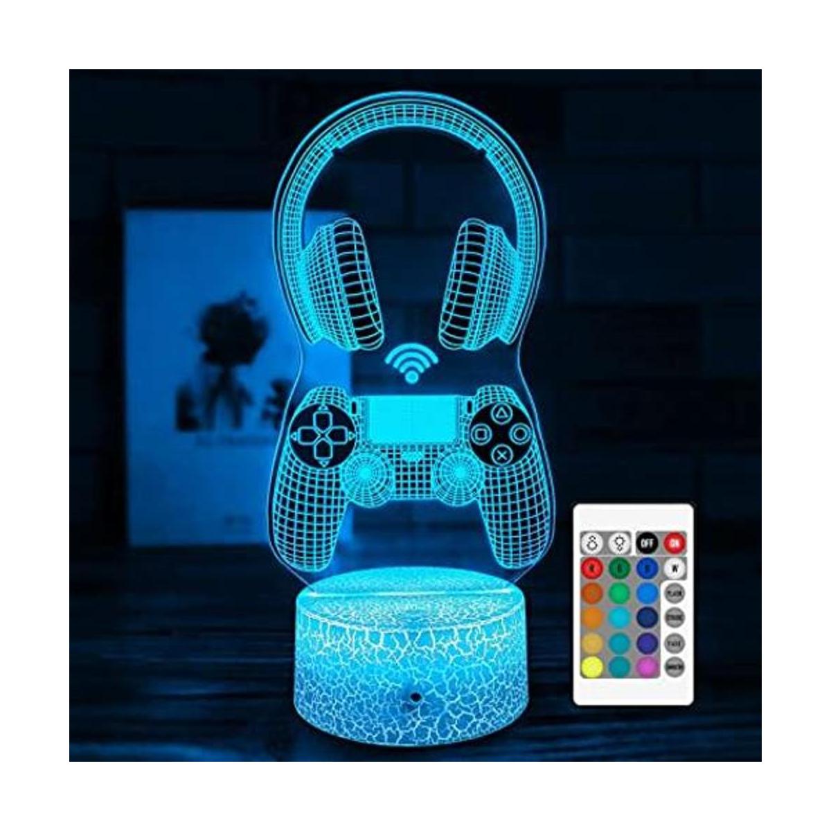 Luz nocturna de juegos para decoración de habitación de