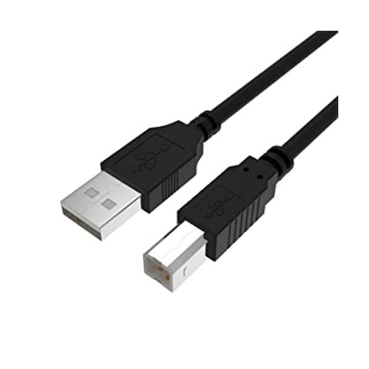 Cable de impresora USB a computadora compatible con HP