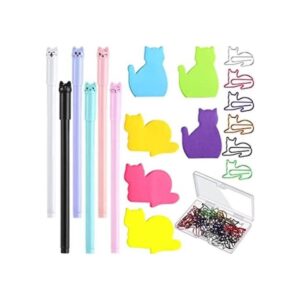 Juego de 42 piezas de papelería de 6 colores bonitas_1