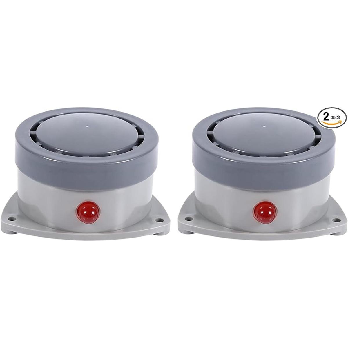 Detector de fugas de agua paquete de 2 alarma de agua