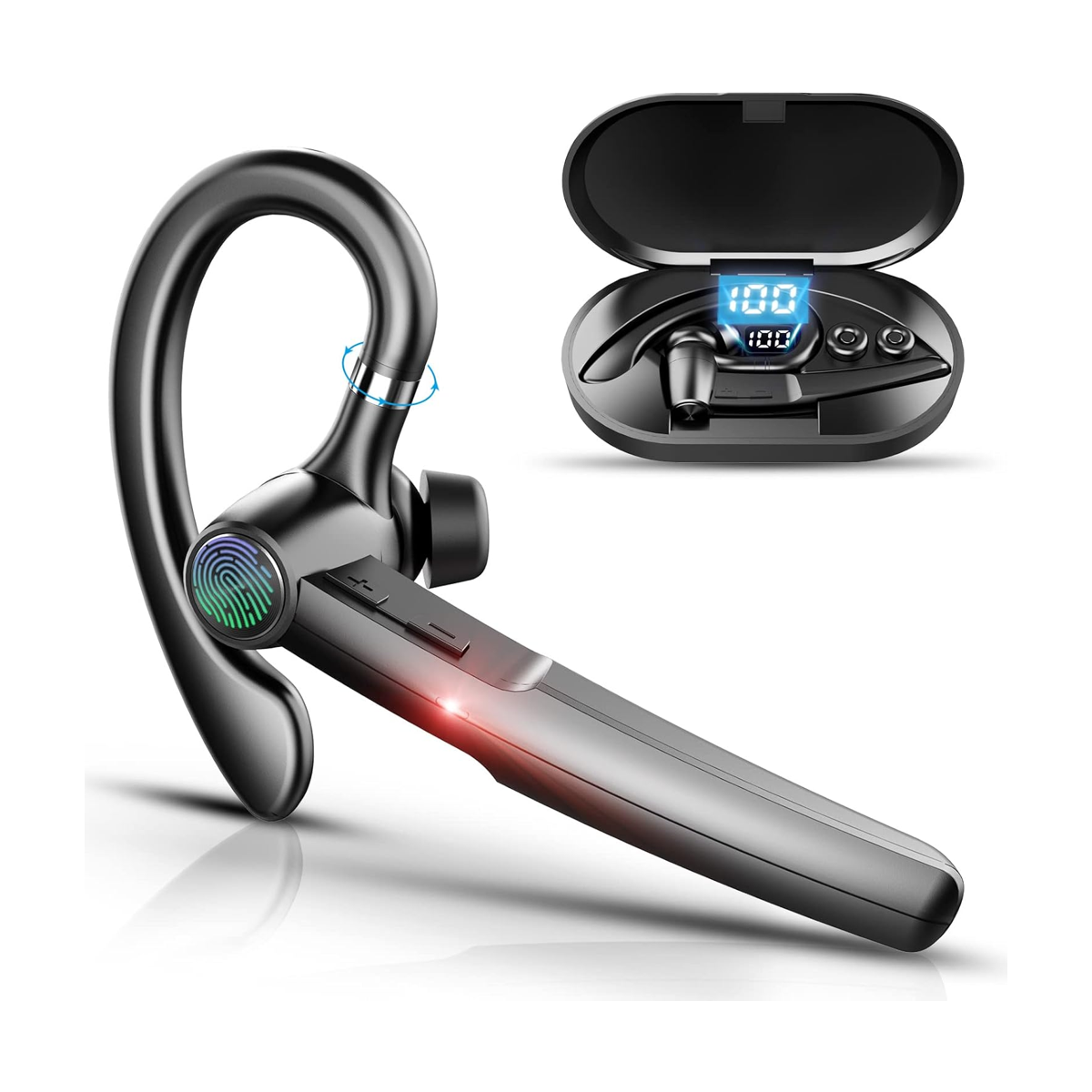 Bluetooth Headset with Microphone48Hrs V5.3 Handsfree