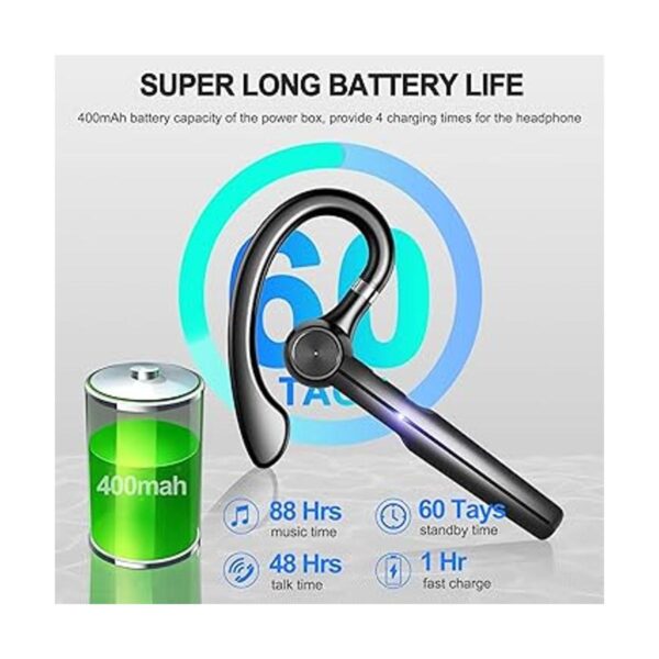 Bluetooth Headset with Microphone48Hrs V5.3 Handsfree_2