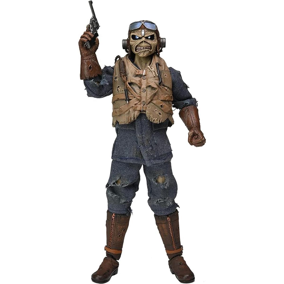 NECA Iron Maiden Aces High Eddie Figura de acción