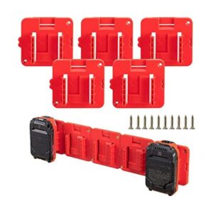 Paquete de 5 soportes de batería para Craftsman de 20 V