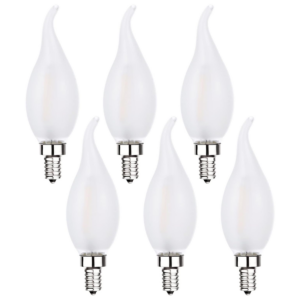 Bombillas LED esmeriladas para candelabro E12 bombillas_1