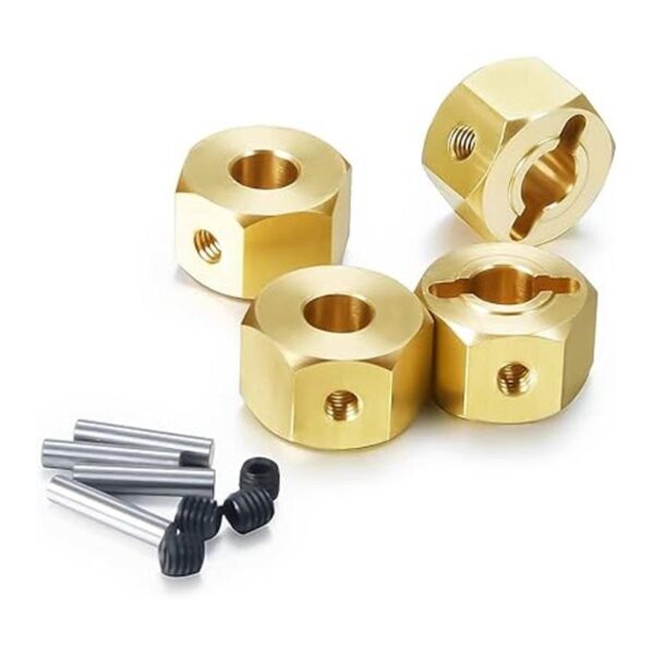 RCLions Adaptador hexagonal de ruedas de latón de 0.315_3