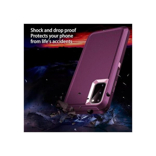 Mieziba Funda para Galaxy S20 FE 5G a prueba de golpes a_2