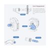Kit de extrusora BMG para impresora 3D mecanismo de_4