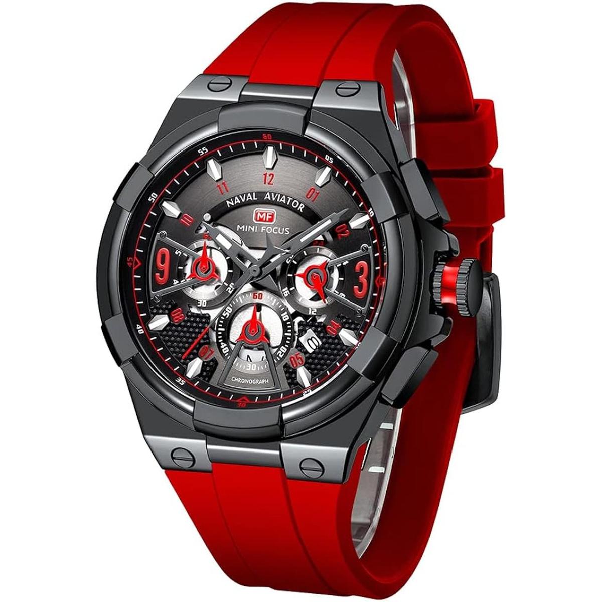 Mini Focus Reloj de pulsera casual hueco único