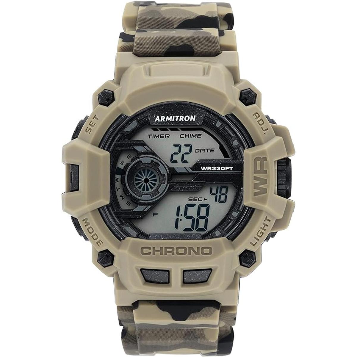 Armitron Sport 408353 Reloj digital con correa de resina