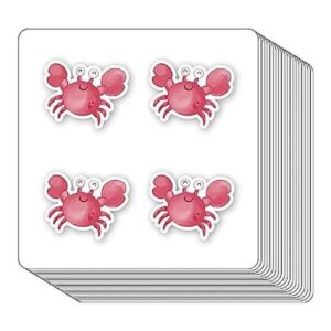 Pegatinas de cangrejo de 1 pulgada para álbumes de_1