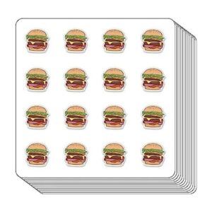 Pegatinas para planificar hamburguesas 0.5 pulgadas para_1