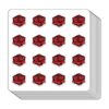 Pegatinas para planificar rosas 0.5 pulgadas álbumes de_1