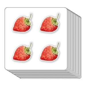 Pegatinas de fresa de 1.0 in para álbumes de recortes_1