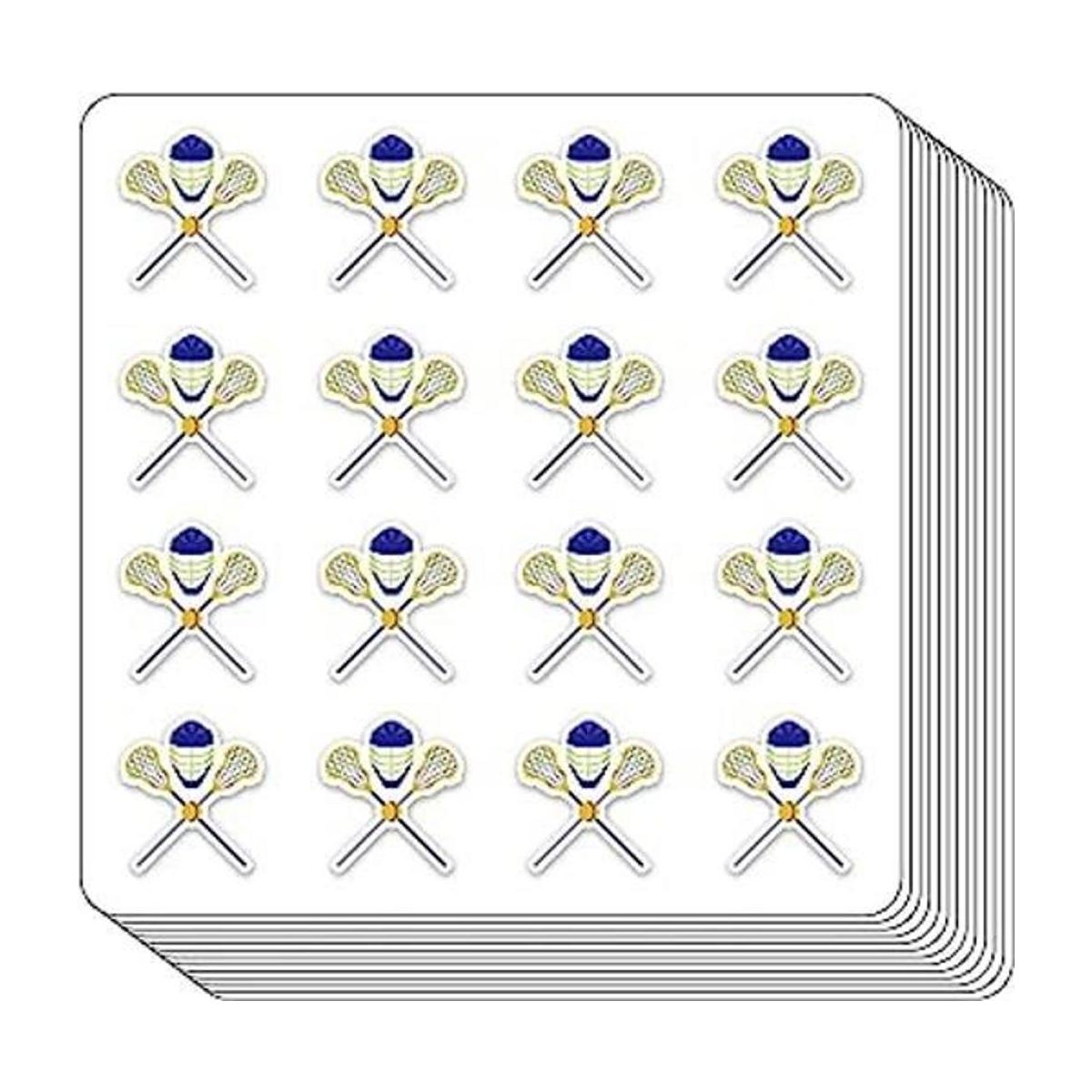 Lacrosse Calcomanías planificadoras álbumes de recortes