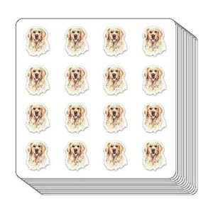 Golden Retriever Calcomanías para planificar perros_1