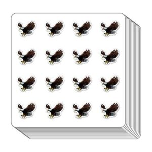 Paquete de 208 calcomanías para planificar guila Calva_1