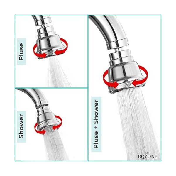 BQZONE Accesorio de rociador para grifo de fregadero de_3