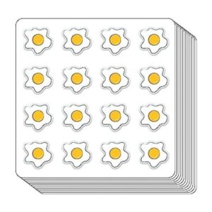 Pegatinas planificadoras de huevos fritos 0.5 pulgadas_1