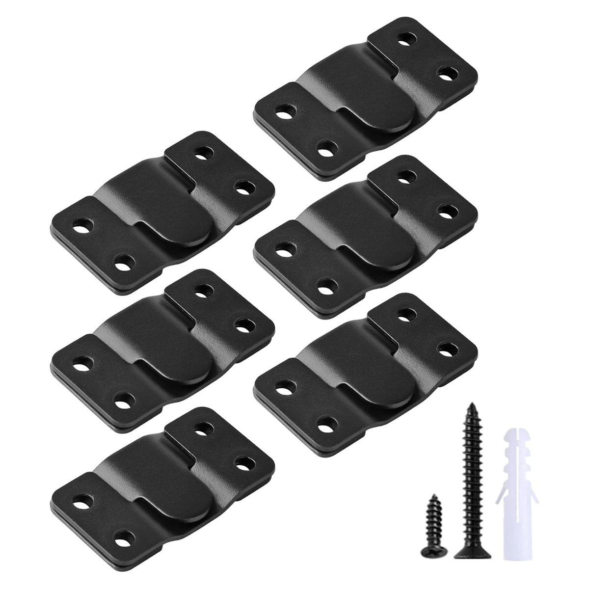 Dairzitv Soporte de clip en Z de 2.126 x 1.181 in soporte