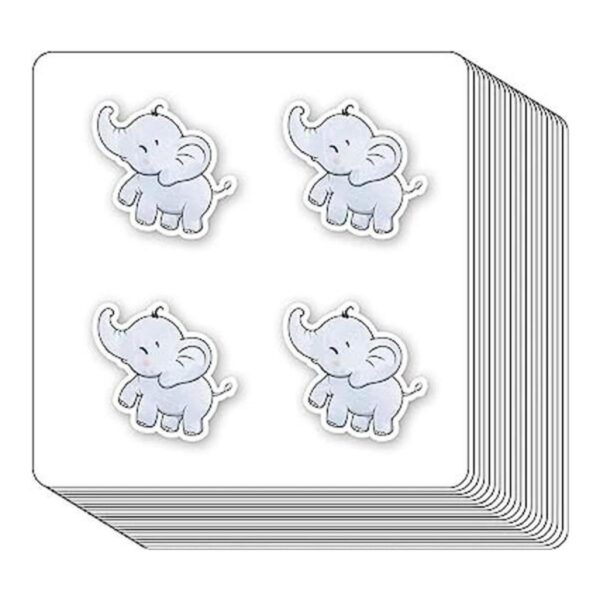 Pegatinas de elefante de 1 pulgada para álbumes de_1