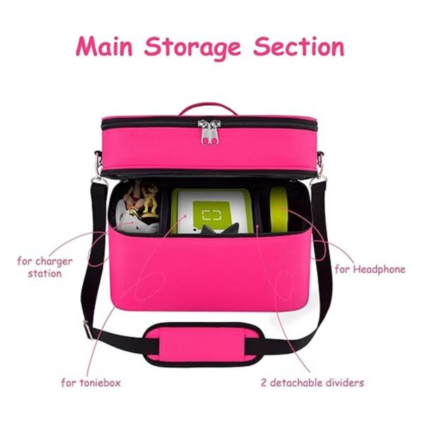 Bevegekos Tonies Funda de transporte para Toniebox bolsa