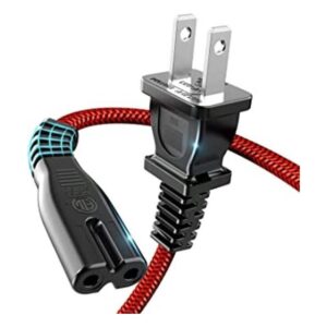 Goalfish Cable de alimentación de TV de 2 clavijas de 10_1