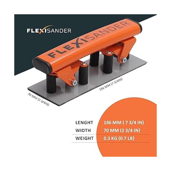 Bloque de lijado flexible de mano Flexisander FSB019071 7