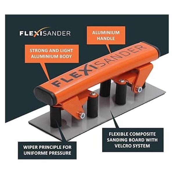 Bloque de lijado flexible de mano Flexisander FSB019071 7