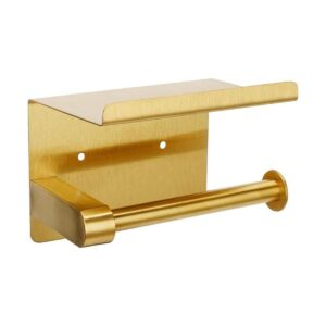 Noonext Soporte de papel higiénico dorado soporte