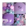 Kit de guirnalda de globos de sirena 164 unidades globos