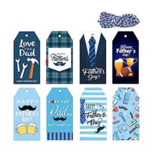 Doumeny 120 etiquetas de regalo para el Día del Padre