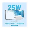 Cargador tipo C cargador de pared USB C de 25 W bloque_2